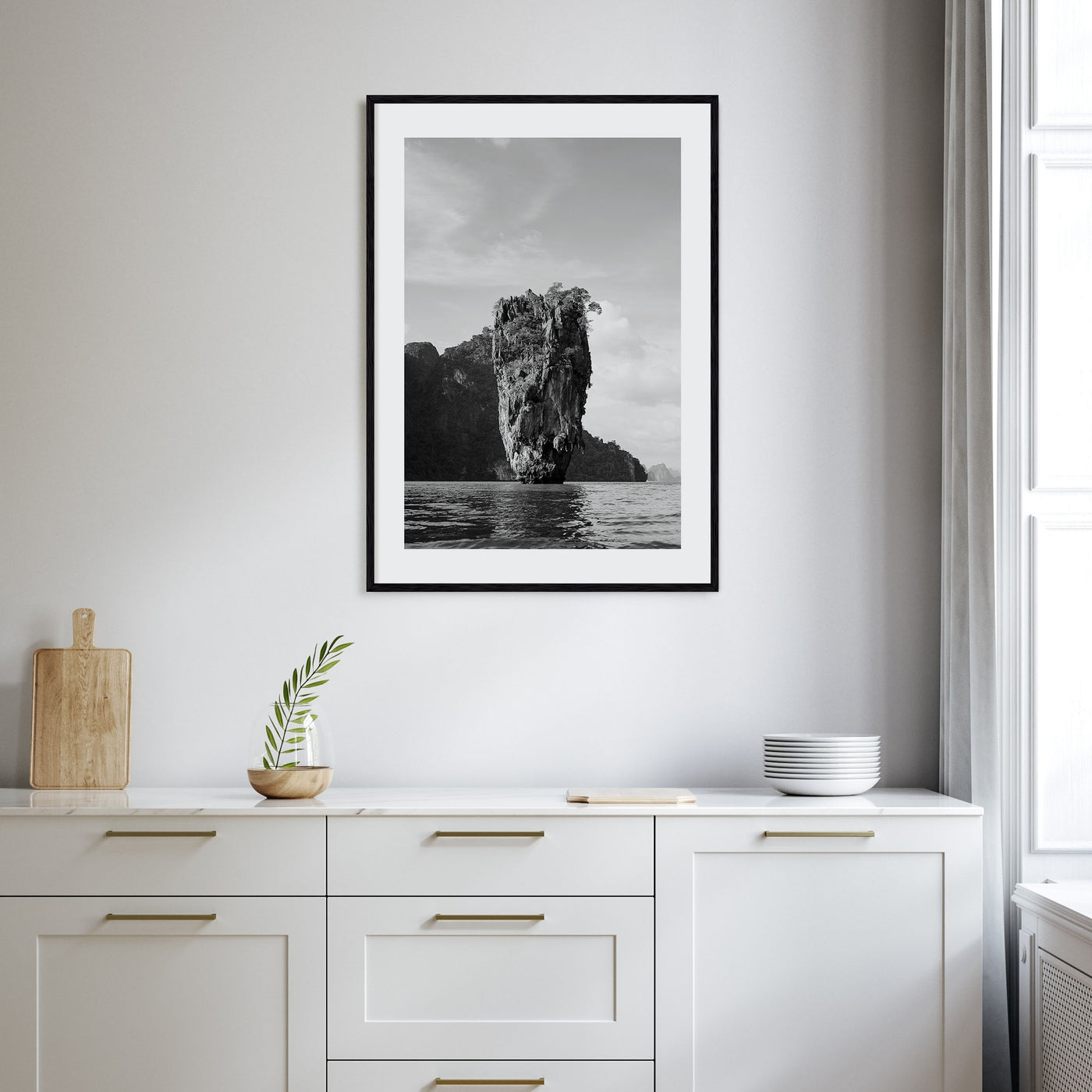 Phuket Photo B&W Poster