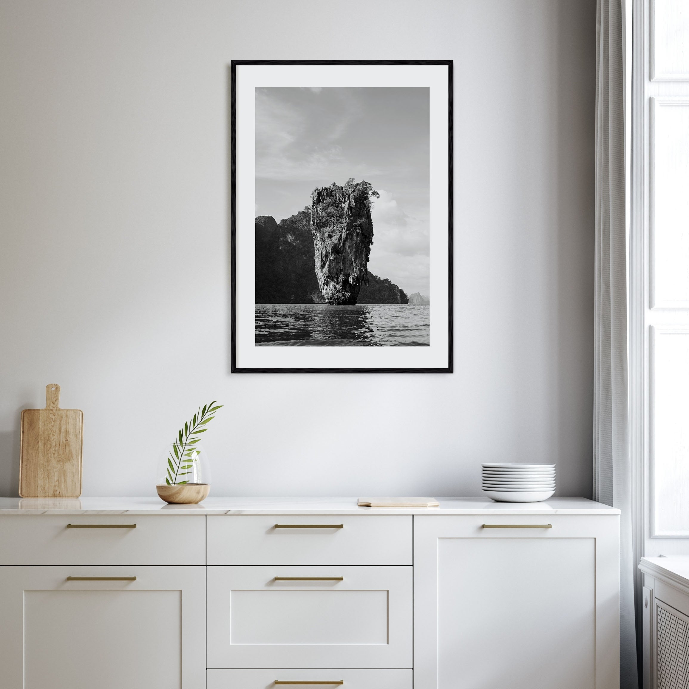 Phuket Photo B&W Poster