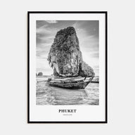 Phuket Portrait B&W Poster