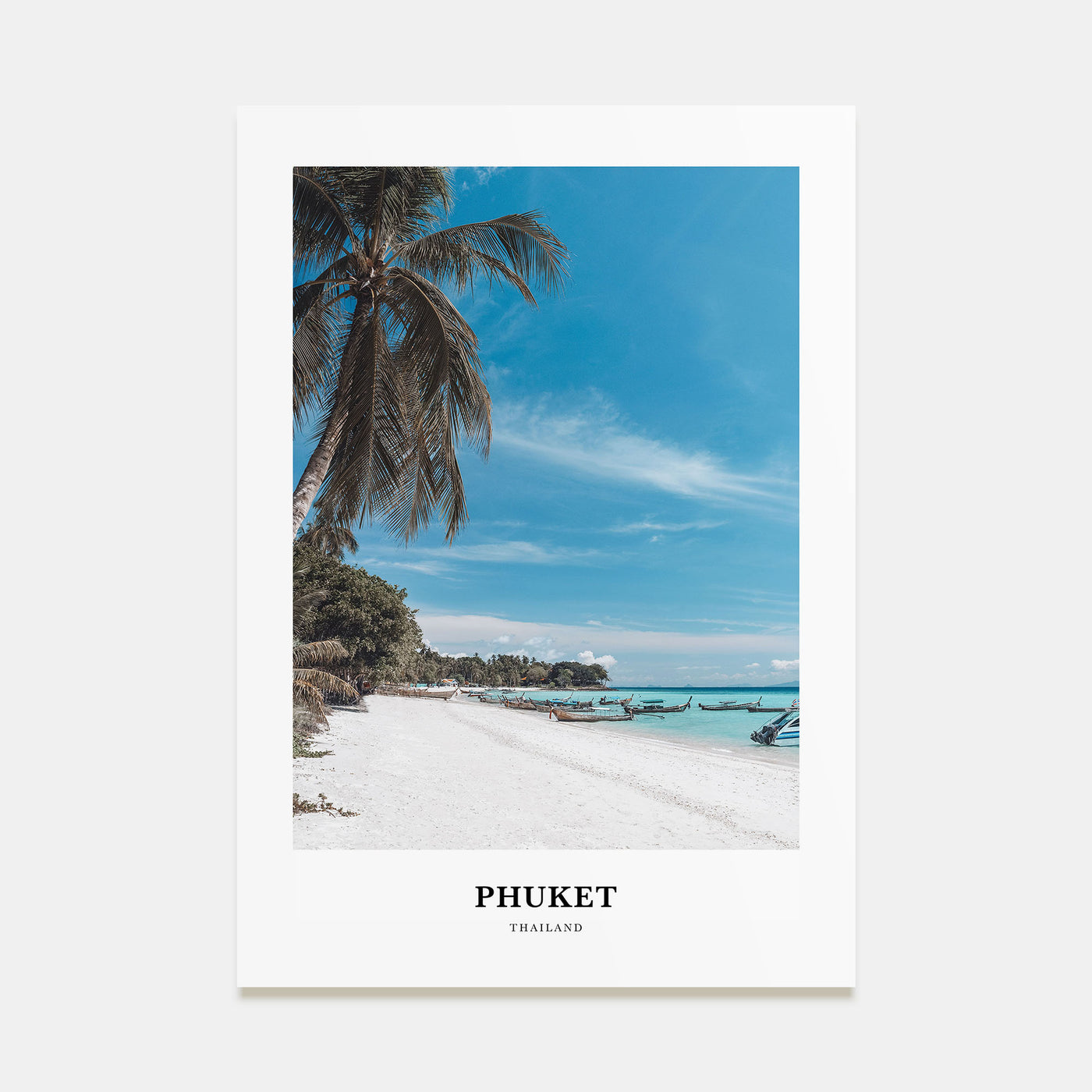 Phuket Portrait Color Poster
