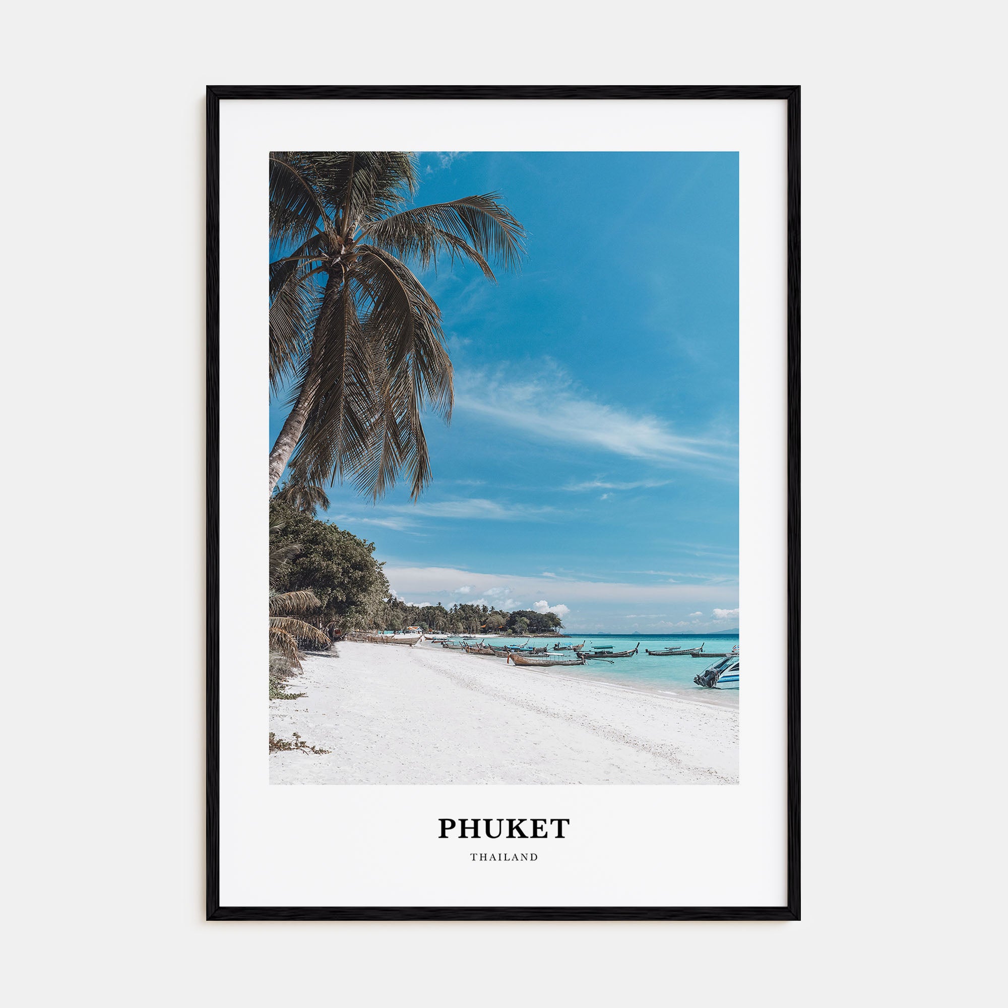 Phuket Portrait Color Poster