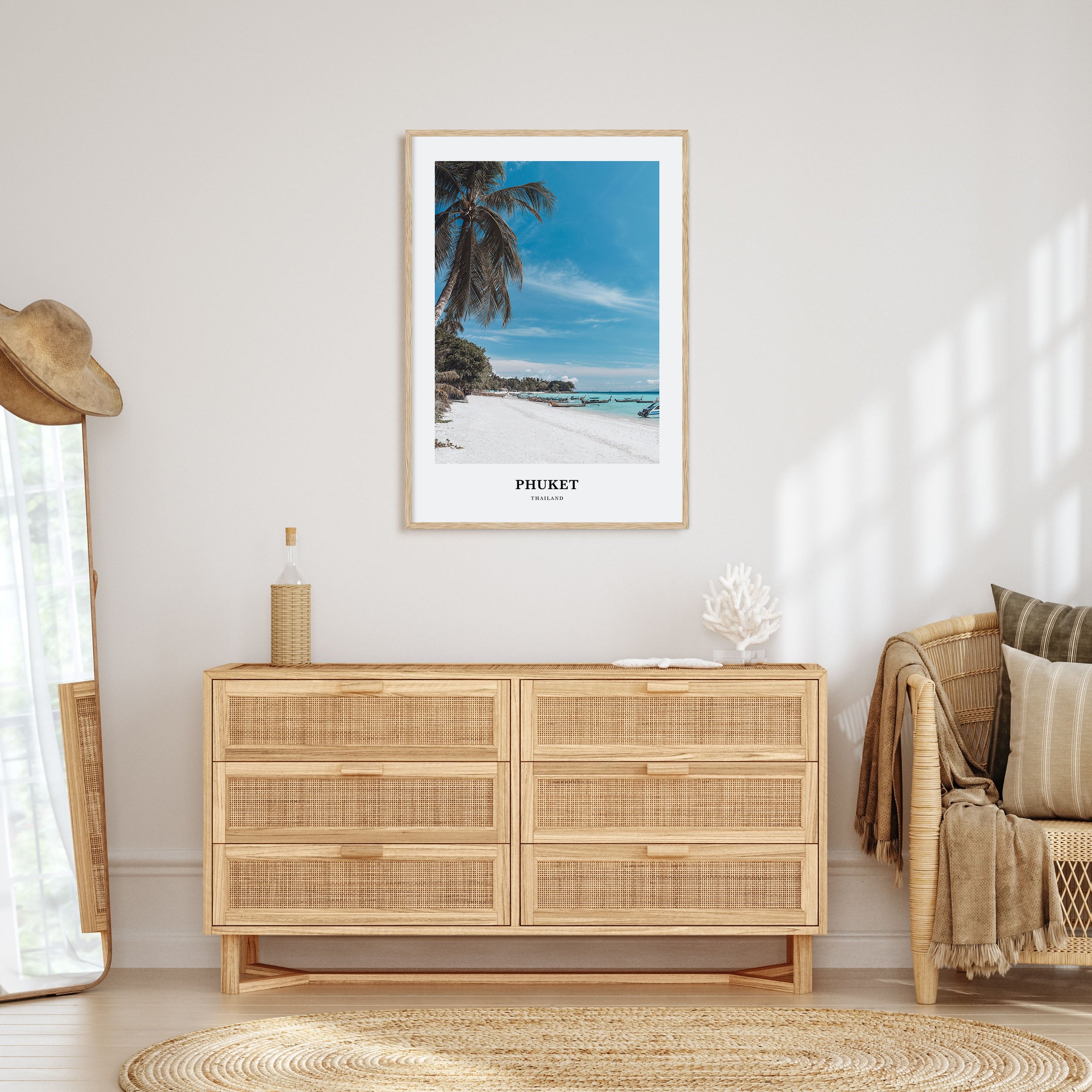 Phuket Portrait Color Poster