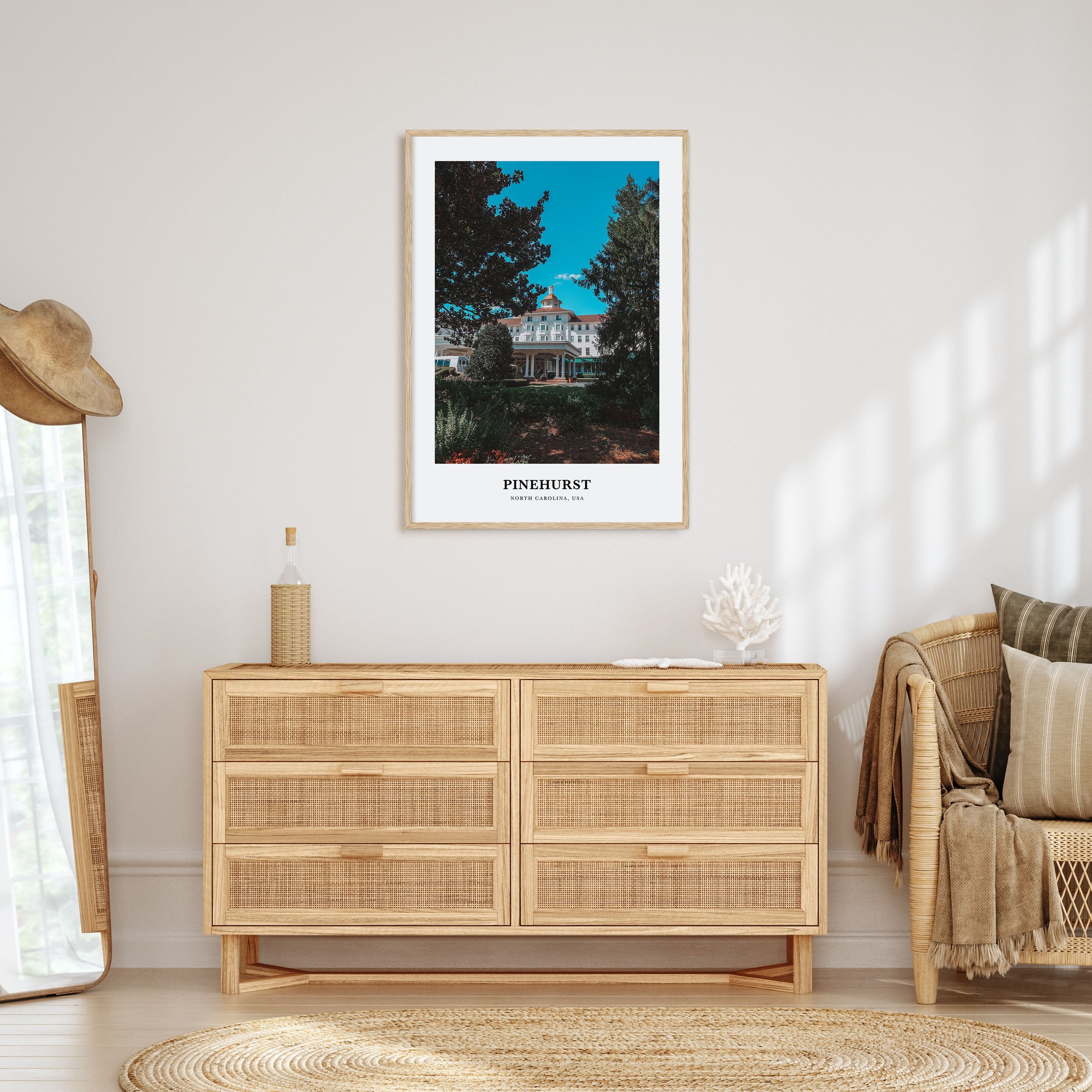 Pinehurst Portrait Color Poster