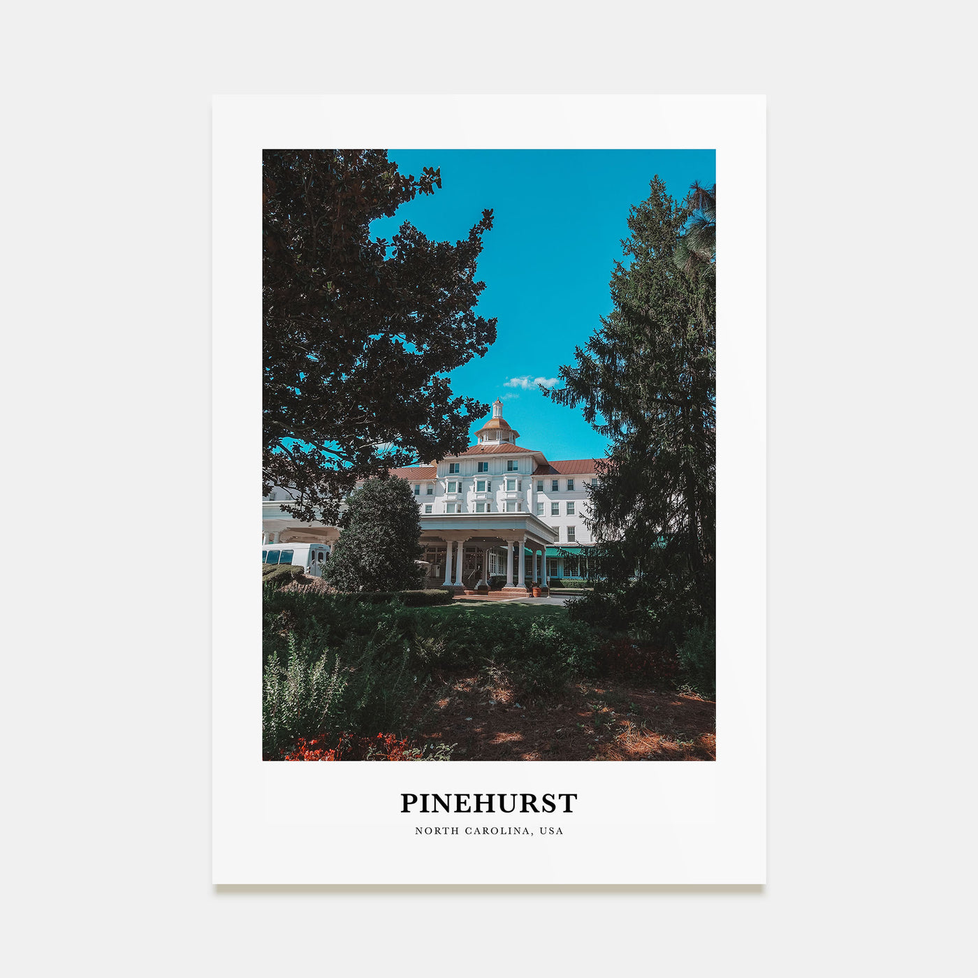 Pinehurst Portrait Color Poster