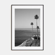 Pismo Beach Photo B&W Poster