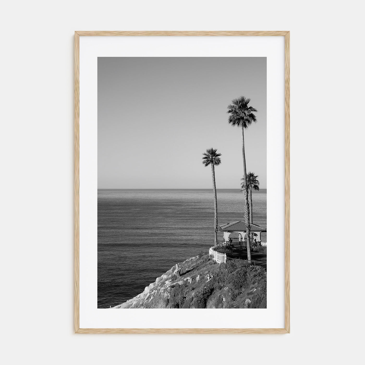 Pismo Beach Photo B&W Poster