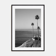 Pismo Beach Photo B&W Poster