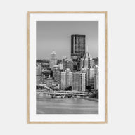 Pittsburgh Photo B&W No 1 Poster