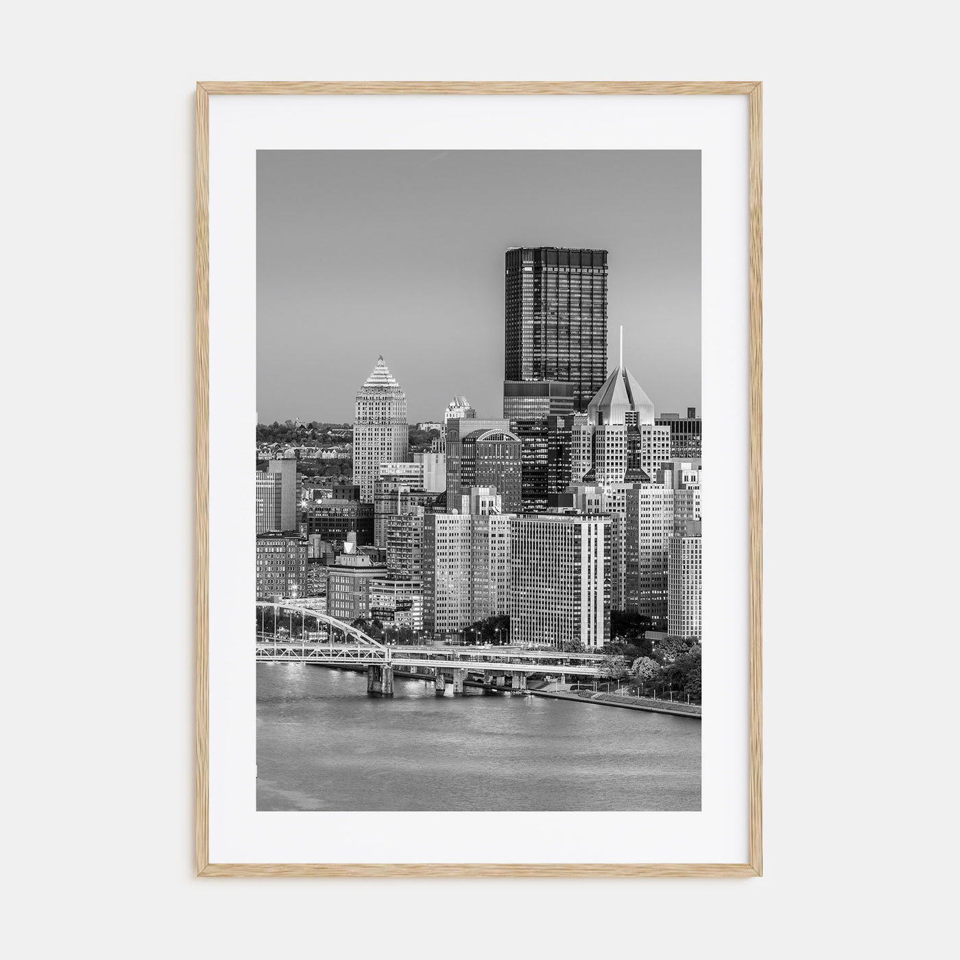 Pittsburgh Photo B&W No 1 Poster