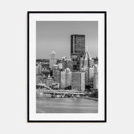 Pittsburgh Photo B&W No 1 Poster