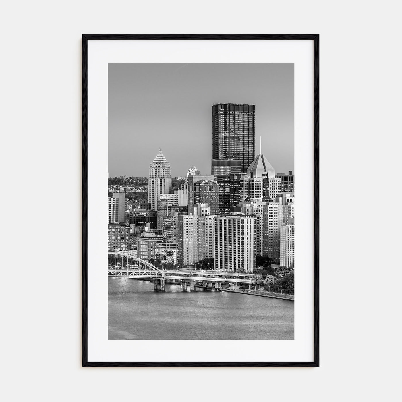 Pittsburgh Photo B&W No 1 Poster