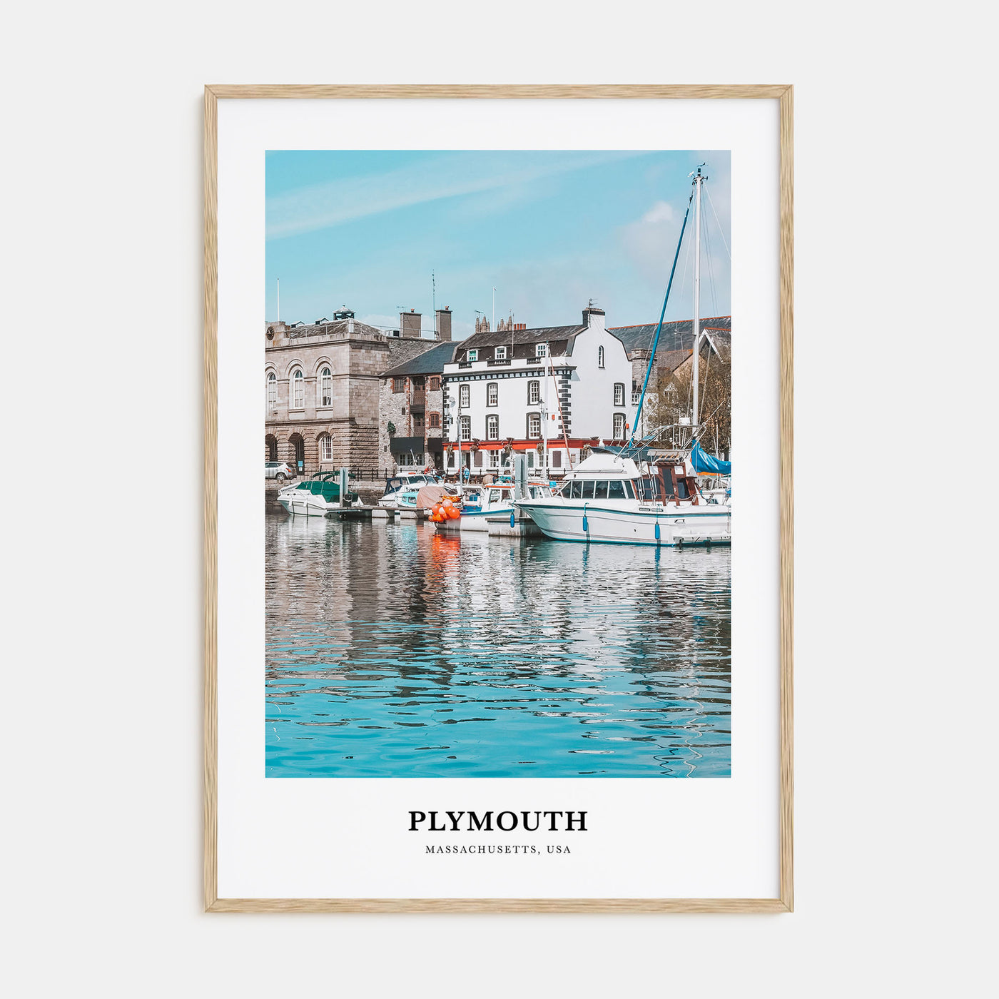 Plymouth Portrait Color Poster