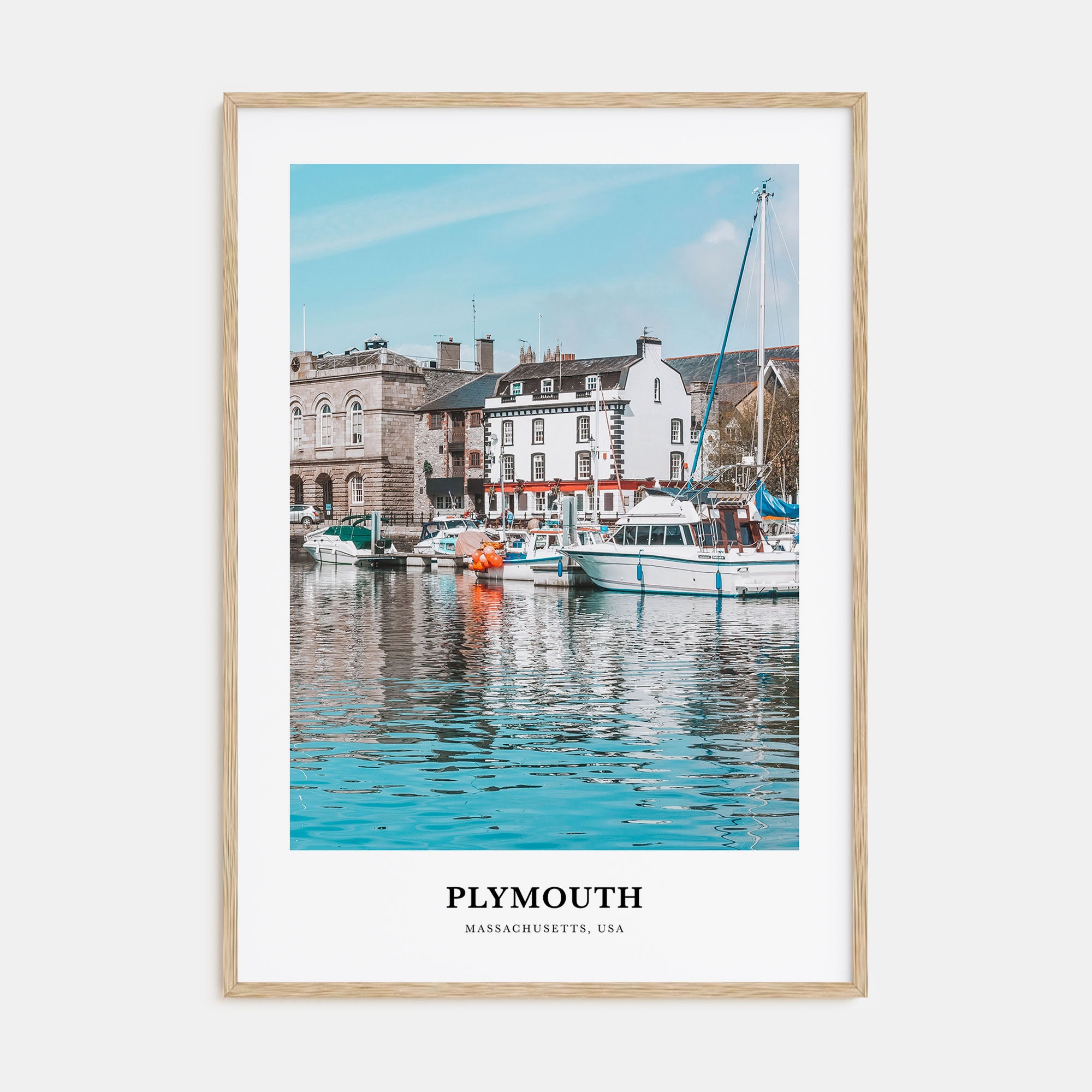 Plymouth Portrait Color Poster