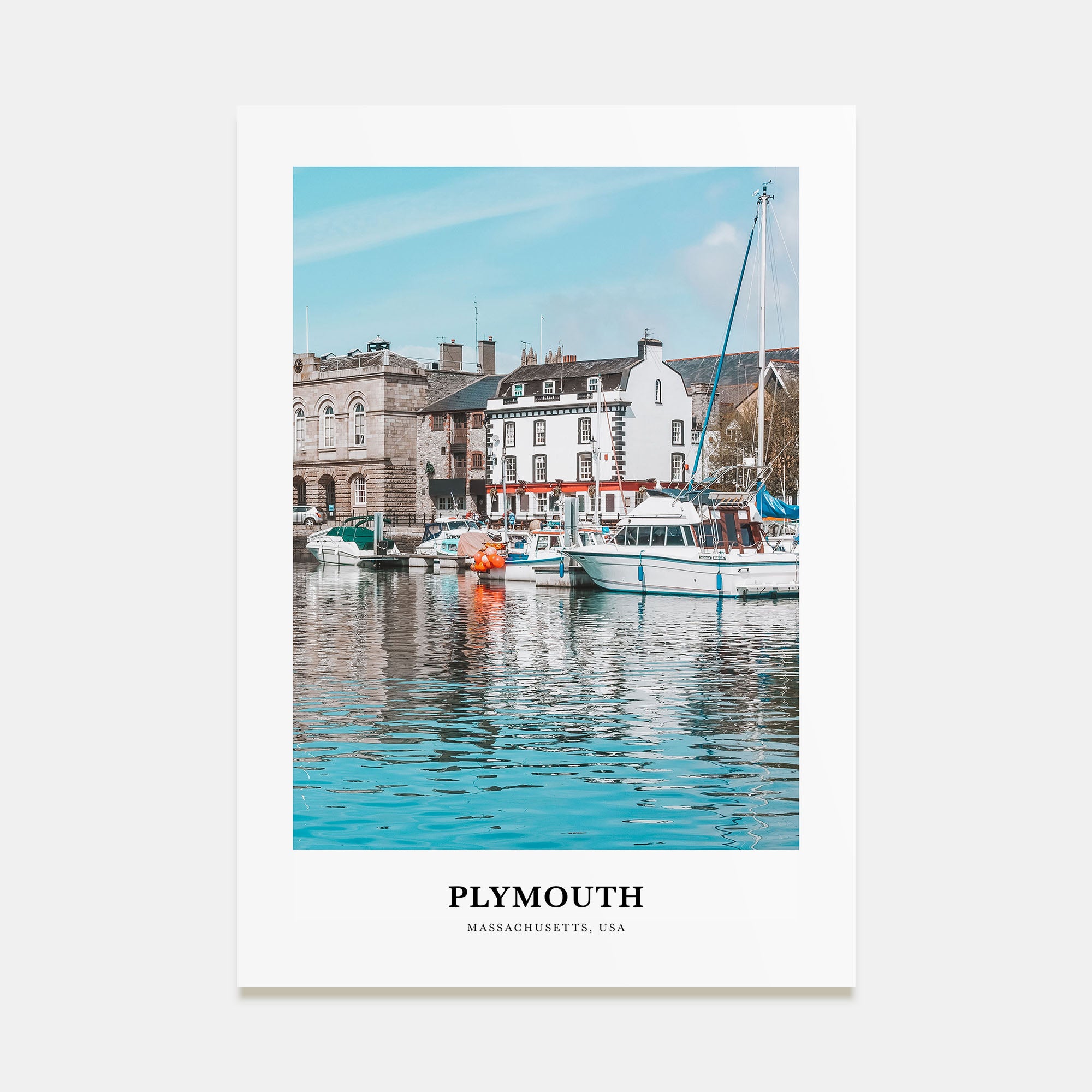 Plymouth Portrait Color Poster