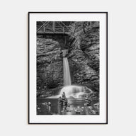 Pocono Mountains Photo B&W Poster