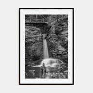 Pocono Mountains Photo B&W Poster