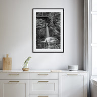 Pocono Mountains Photo B&W Poster