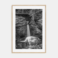 Pocono Mountains Photo B&W Poster