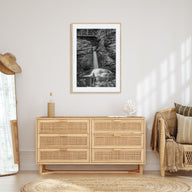 Pocono Mountains Photo B&W Poster