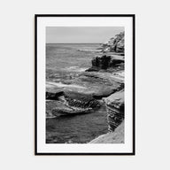 Point Loma Photo B&W Poster