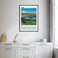 Poipu Travel Color Poster