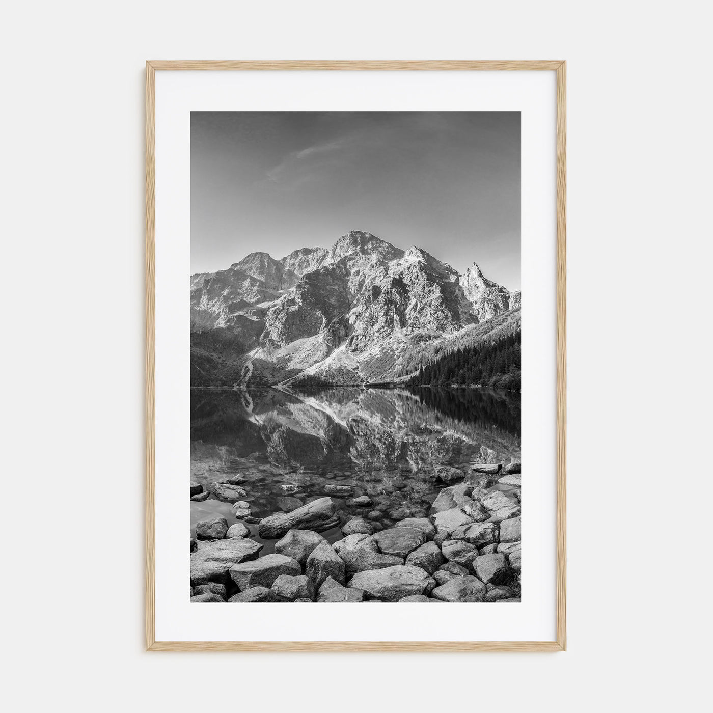 Poland Photo B&W Poster