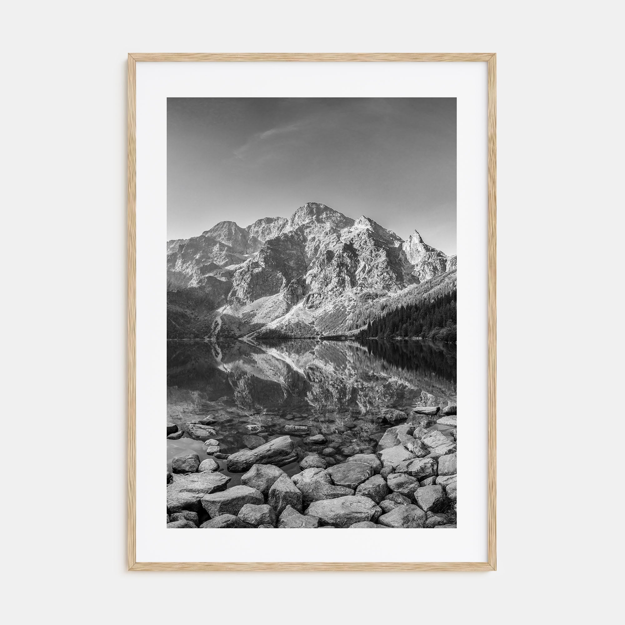 Poland Photo B&W Poster