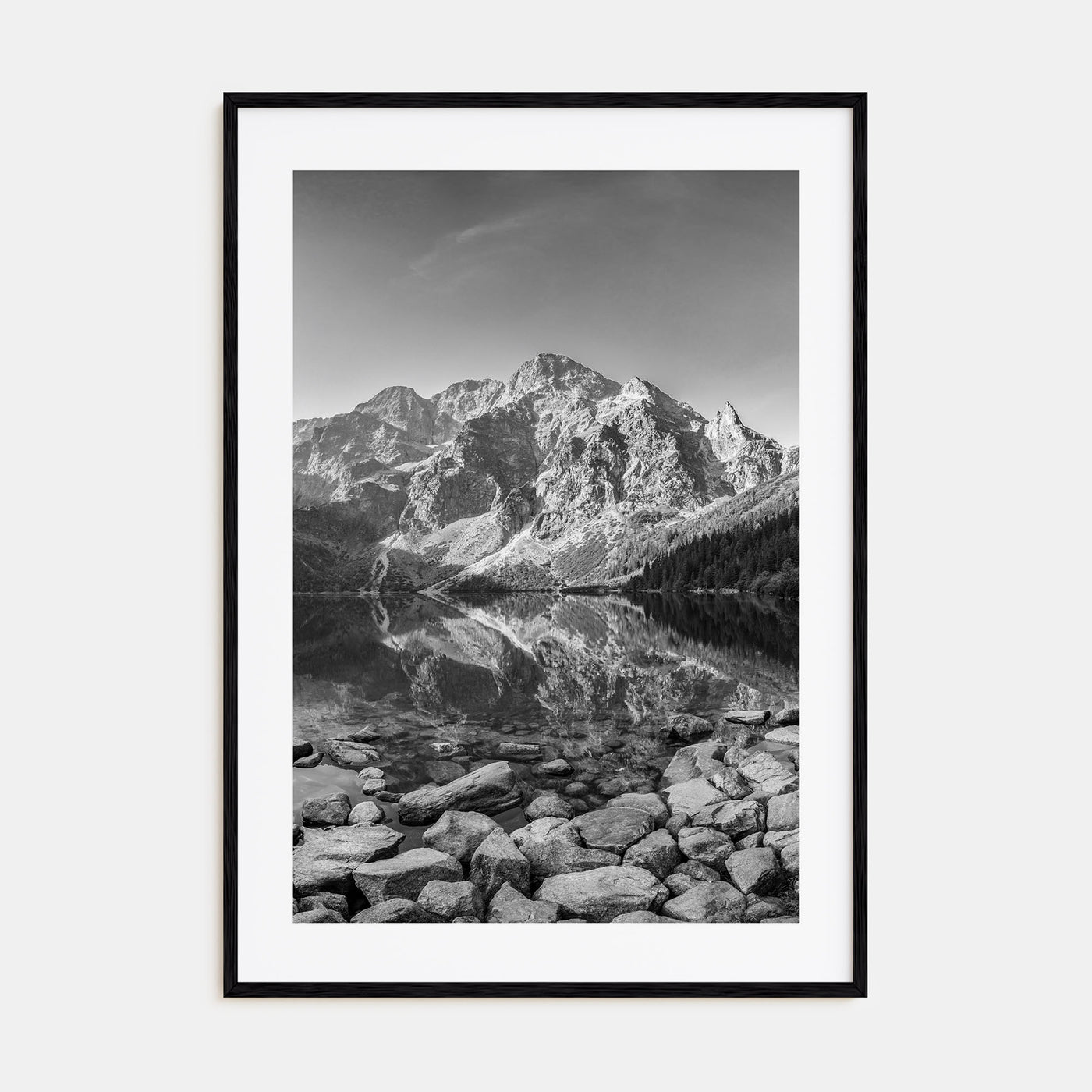 Poland Photo B&W Poster