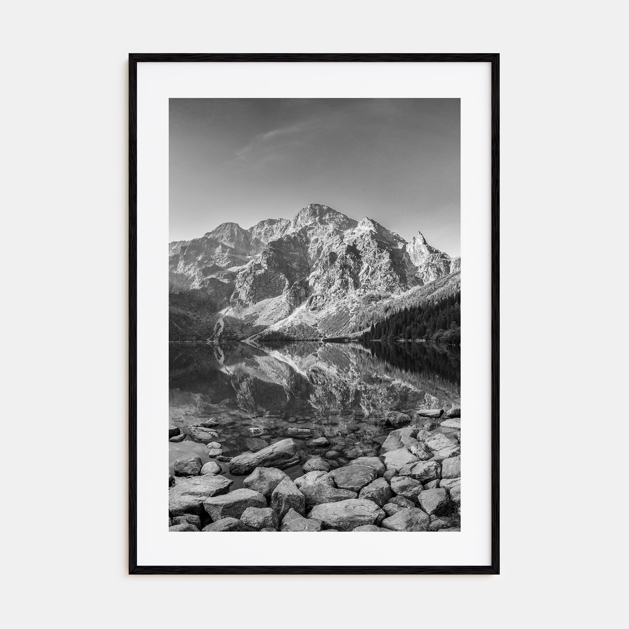 Poland Photo B&W Poster