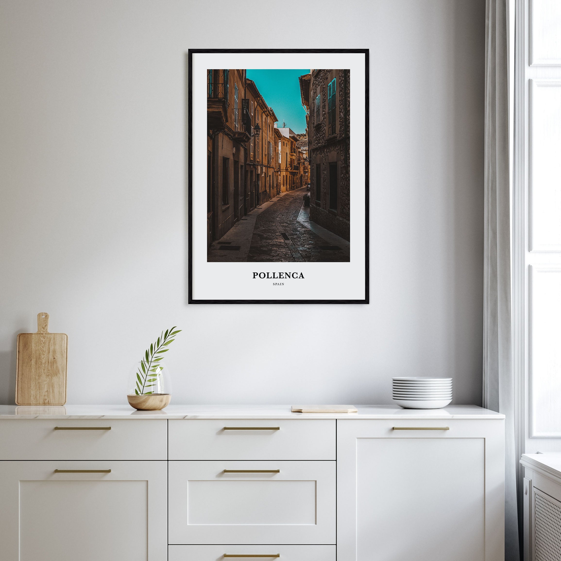 Pollença Portrait Color Poster