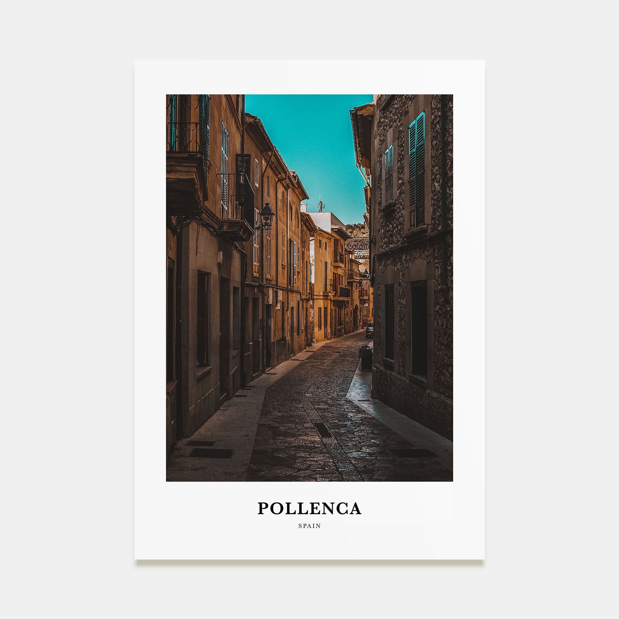 Pollença Portrait Color Poster