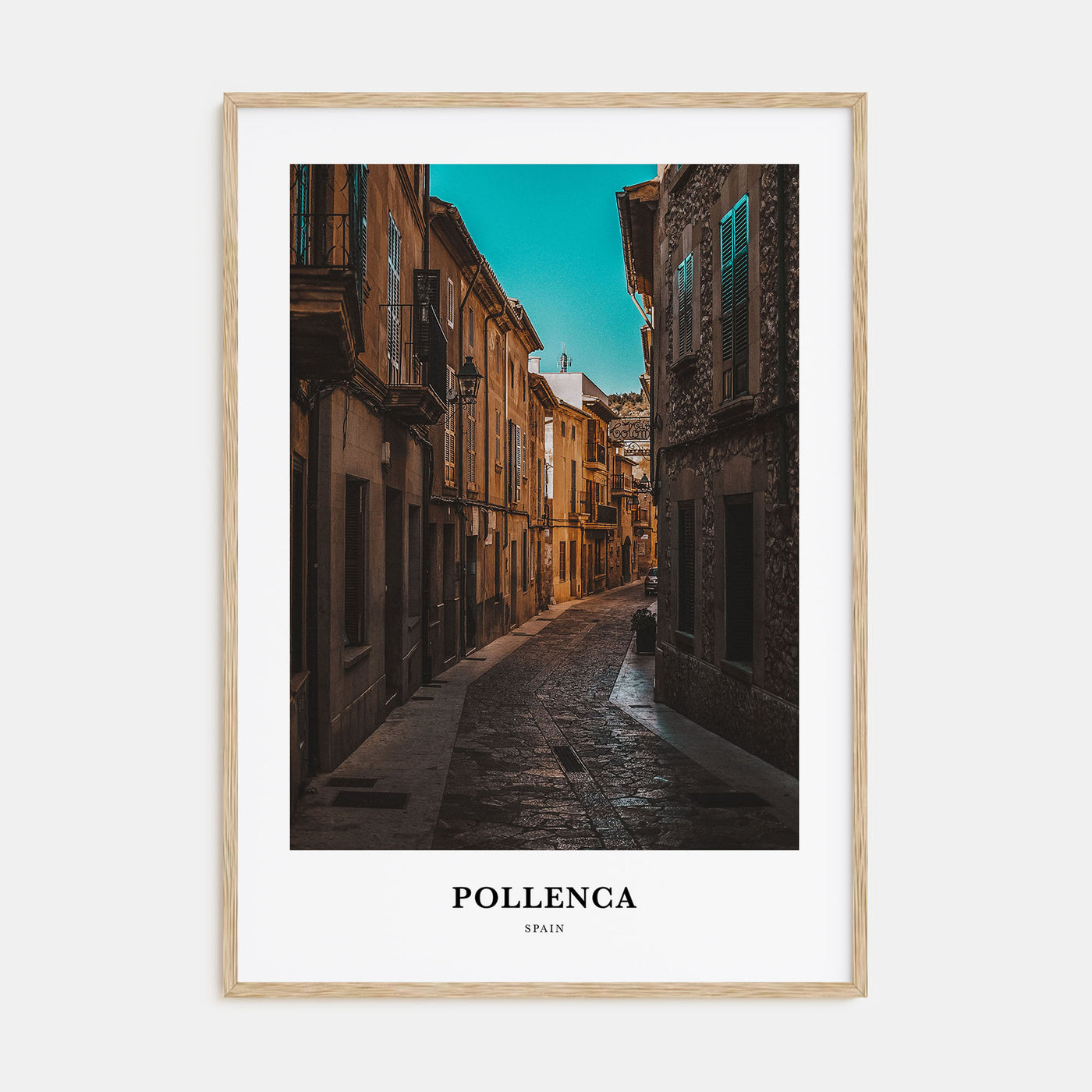 Pollença Portrait Color Poster