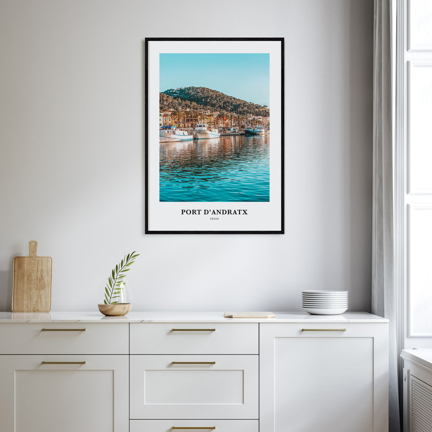 Port d'Andratx Portrait Color Poster