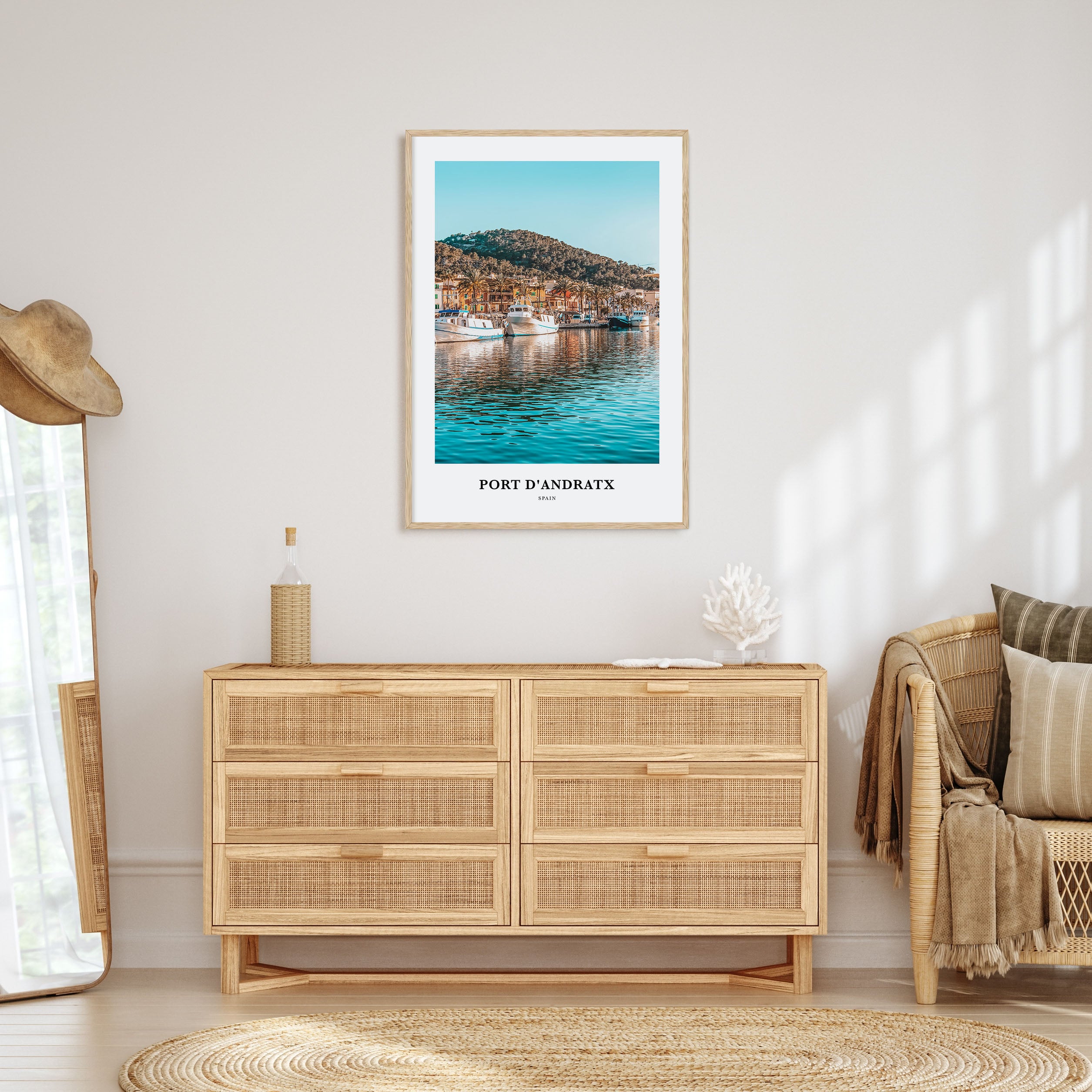 Port d'Andratx Portrait Color Poster