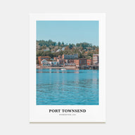 Port Townsend Portrait Color Poster