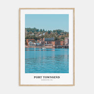Port Townsend Portrait Color Poster