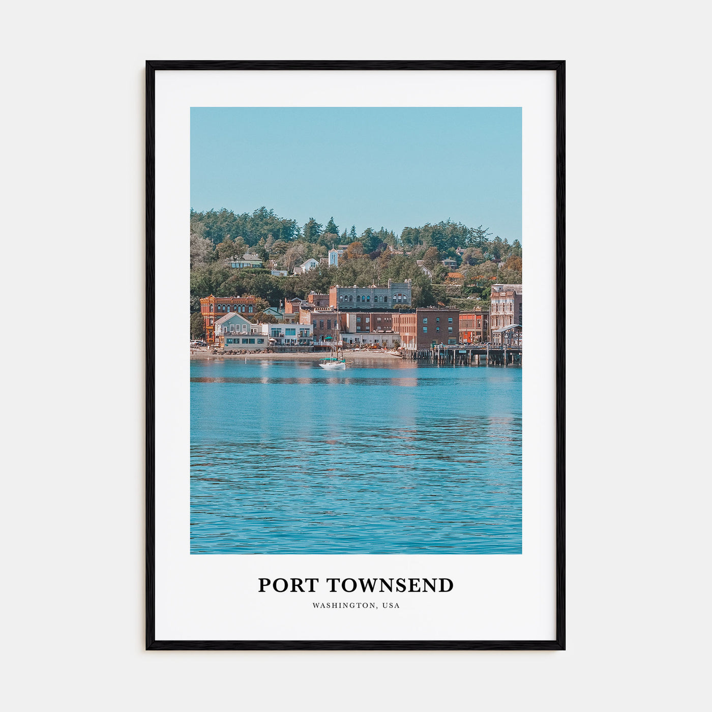 Port Townsend Portrait Color Poster