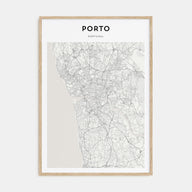 Porto Map Portrait Poster