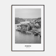 Porto Portrait B&W Poster