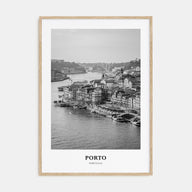 Porto Portrait B&W Poster