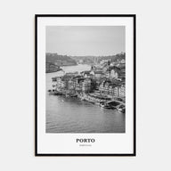 Porto Portrait B&W Poster