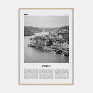 Porto Travel B&W Poster