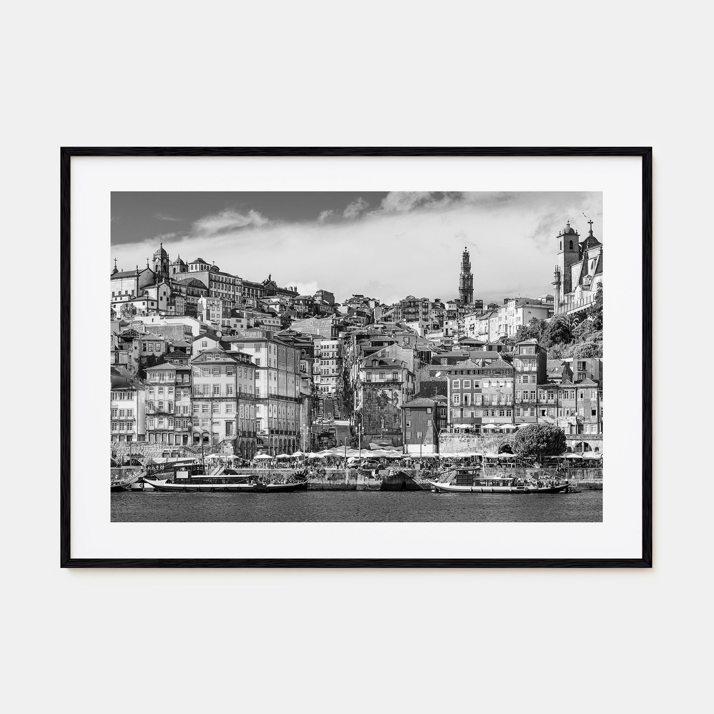 Portugal Landscape B&W Poster