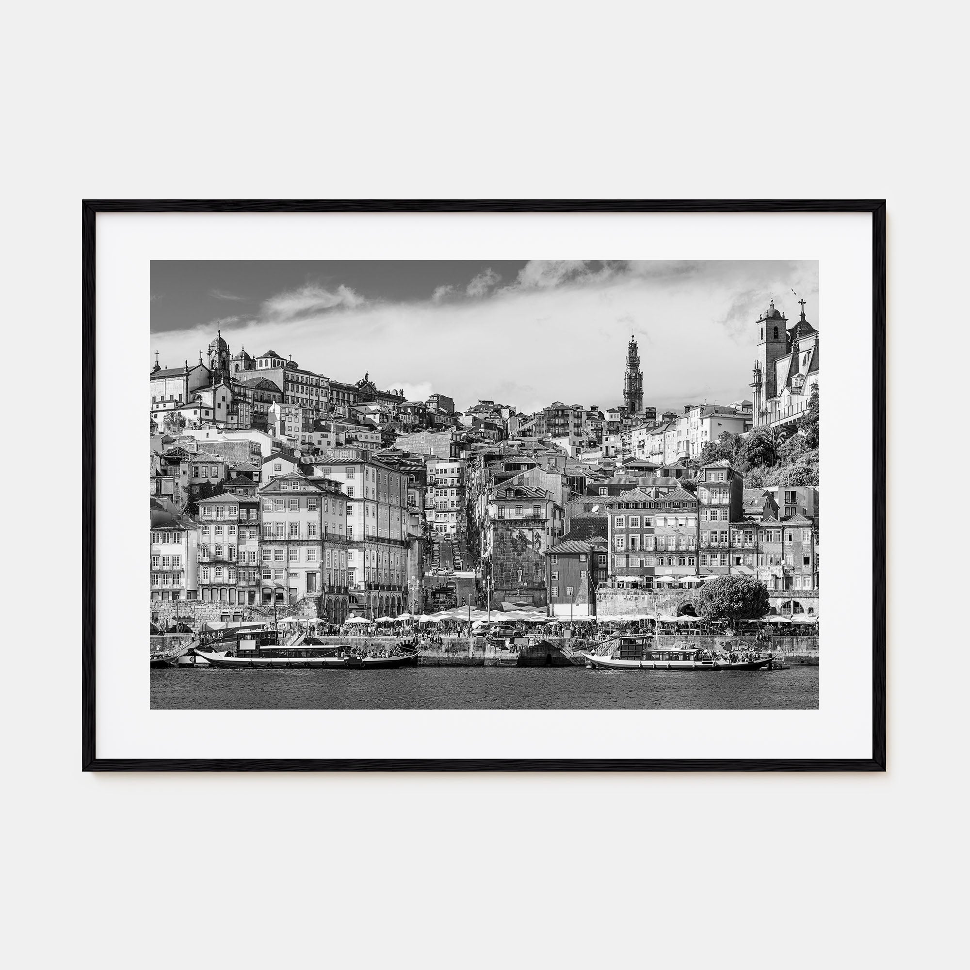 Portugal Landscape B&W Poster