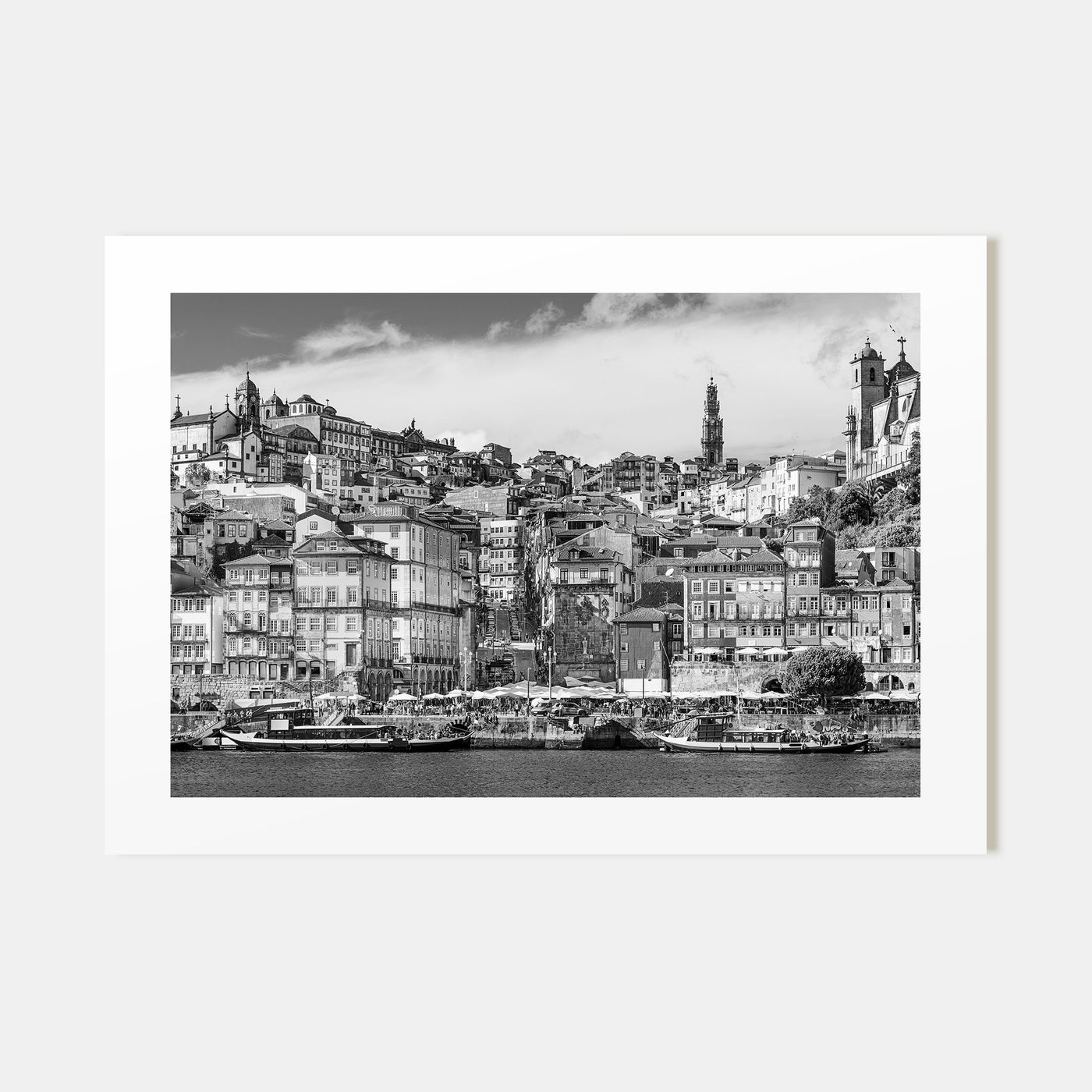 Portugal Landscape B&W Poster