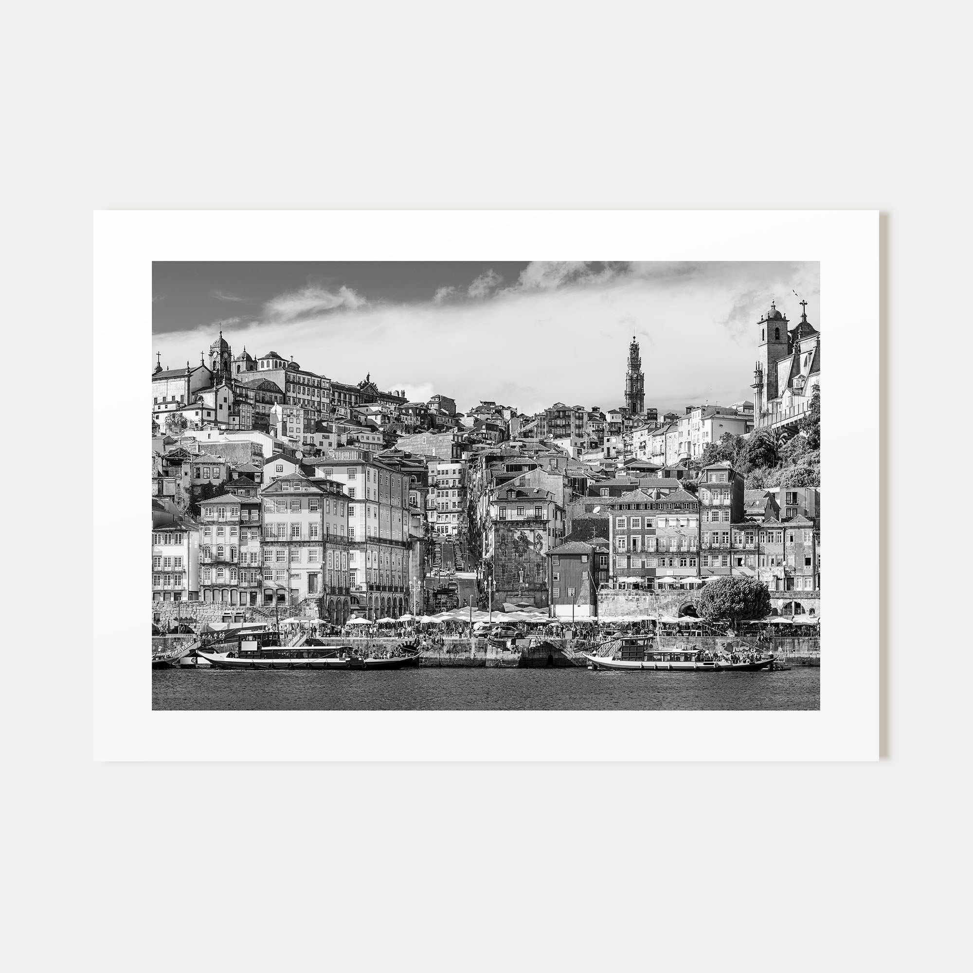 Portugal Landscape B&W Poster