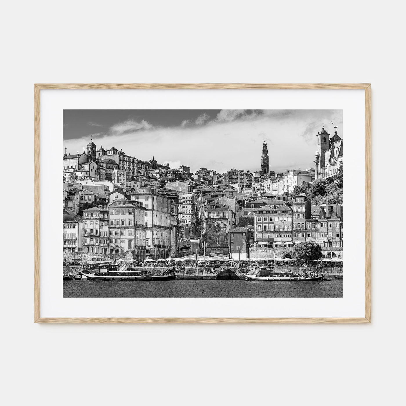 Portugal Landscape B&W Poster