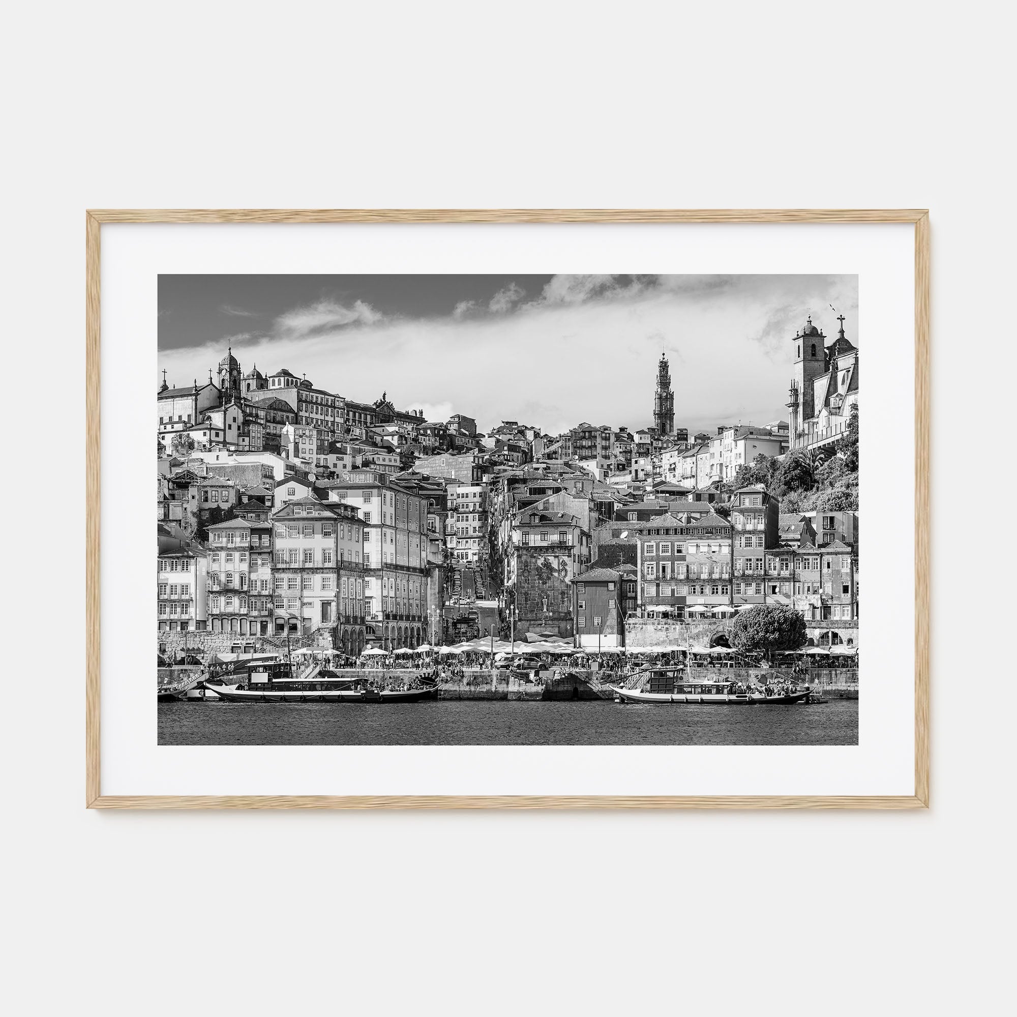 Portugal Landscape B&W Poster