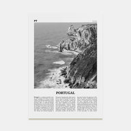 Portugal Travel B&W No 1 Poster
