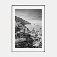 Positano Photo B&W No 1 Poster